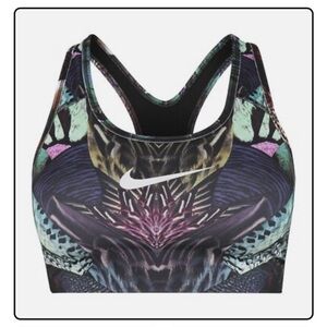 NIKE Women’s Swoosh Paradise Sports Bra Medium